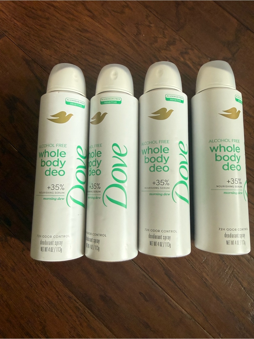 dove whole body deo